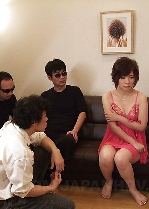 creampie, cum in mouth, double blowjob, hairy pussy, kaede oshiro, threesome, 